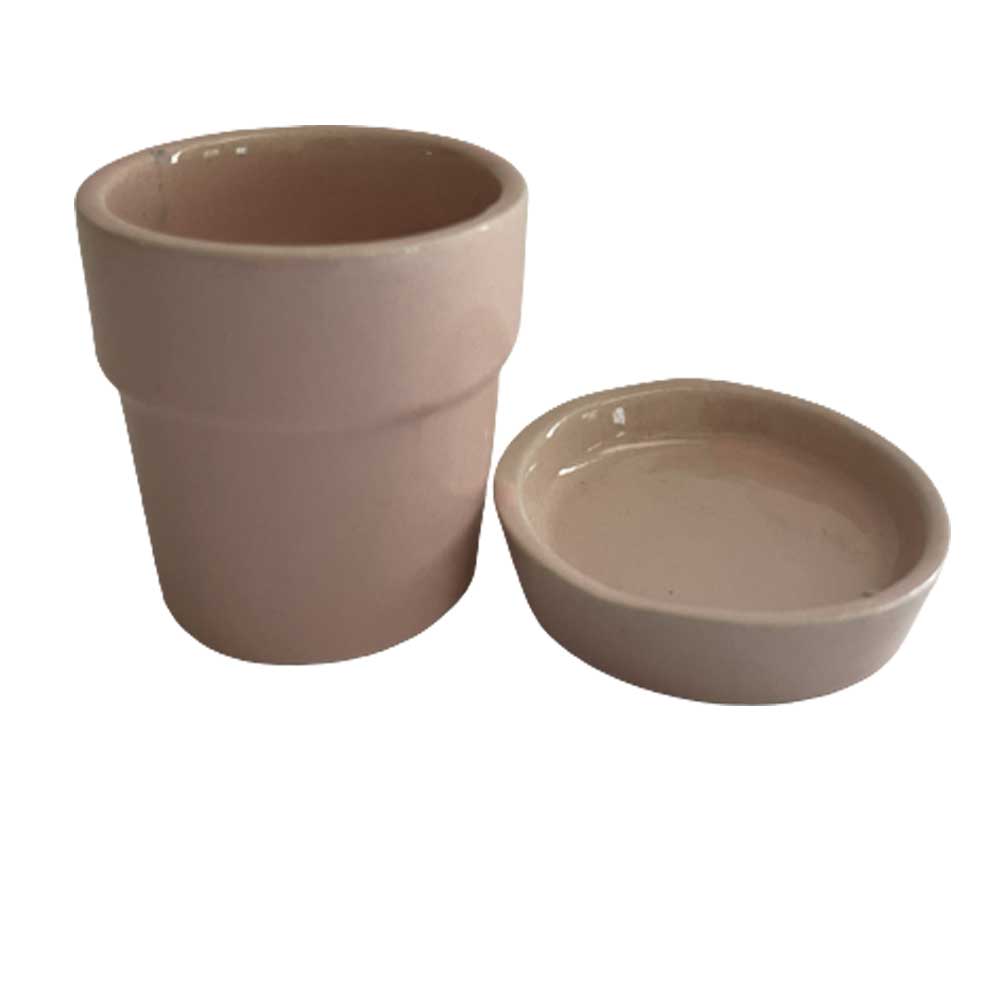 Ceramic Pot with Rim
