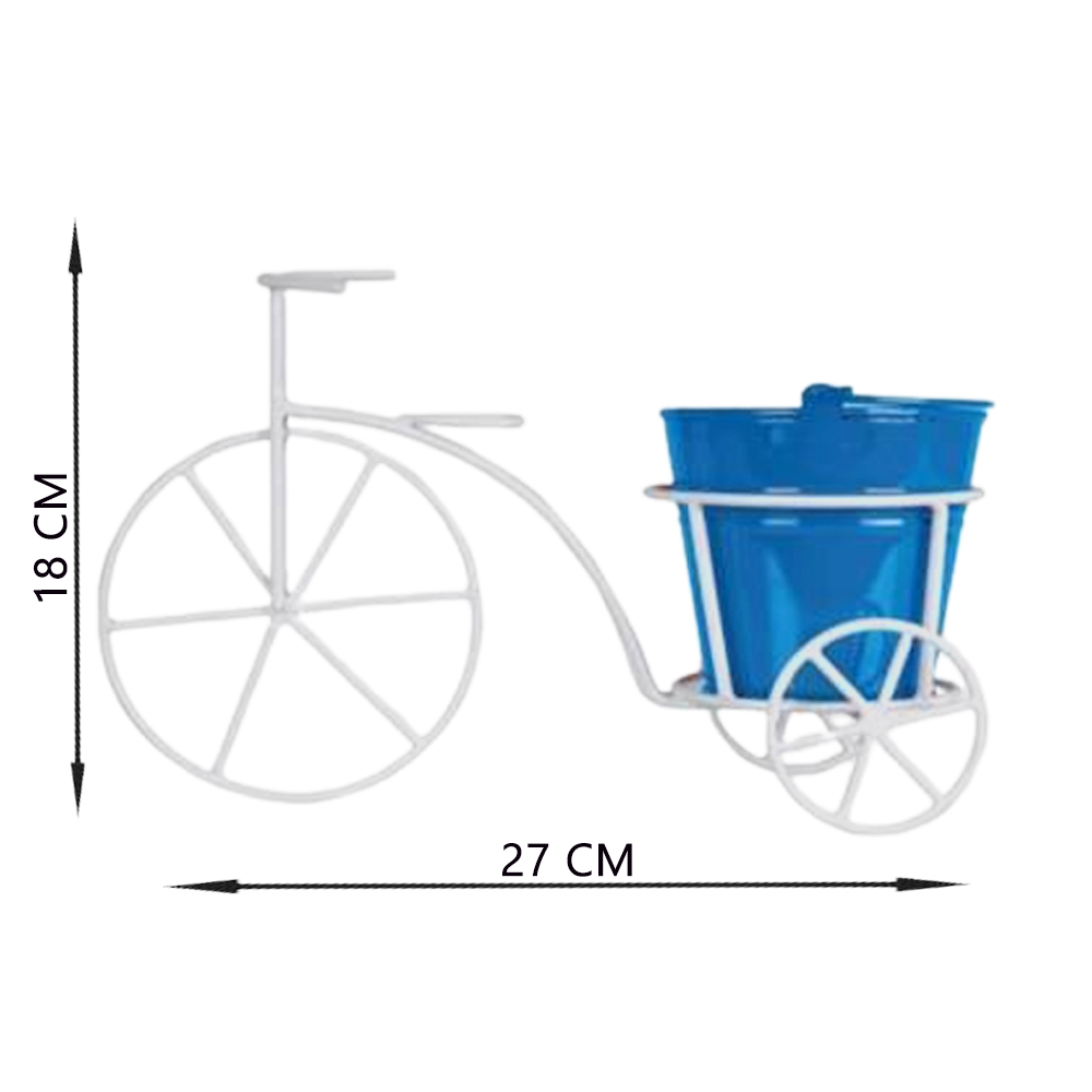 Bicycle With Basket Planter