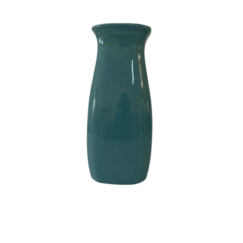Sleek Blue Vase